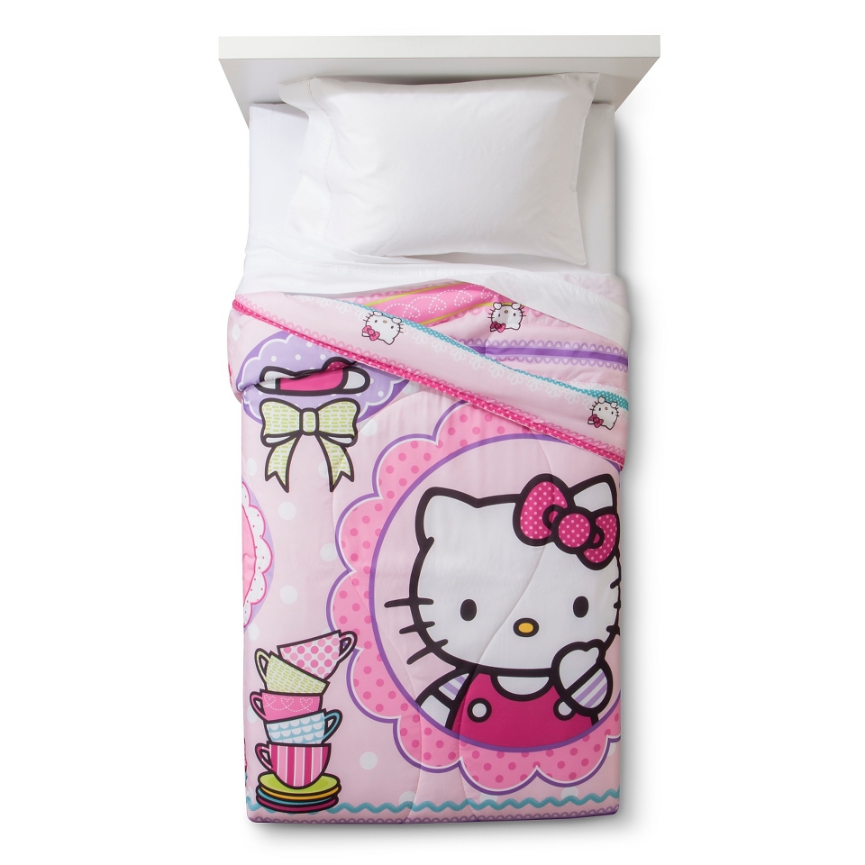 Hello Kitty Sweet Scents Comforter   Twin