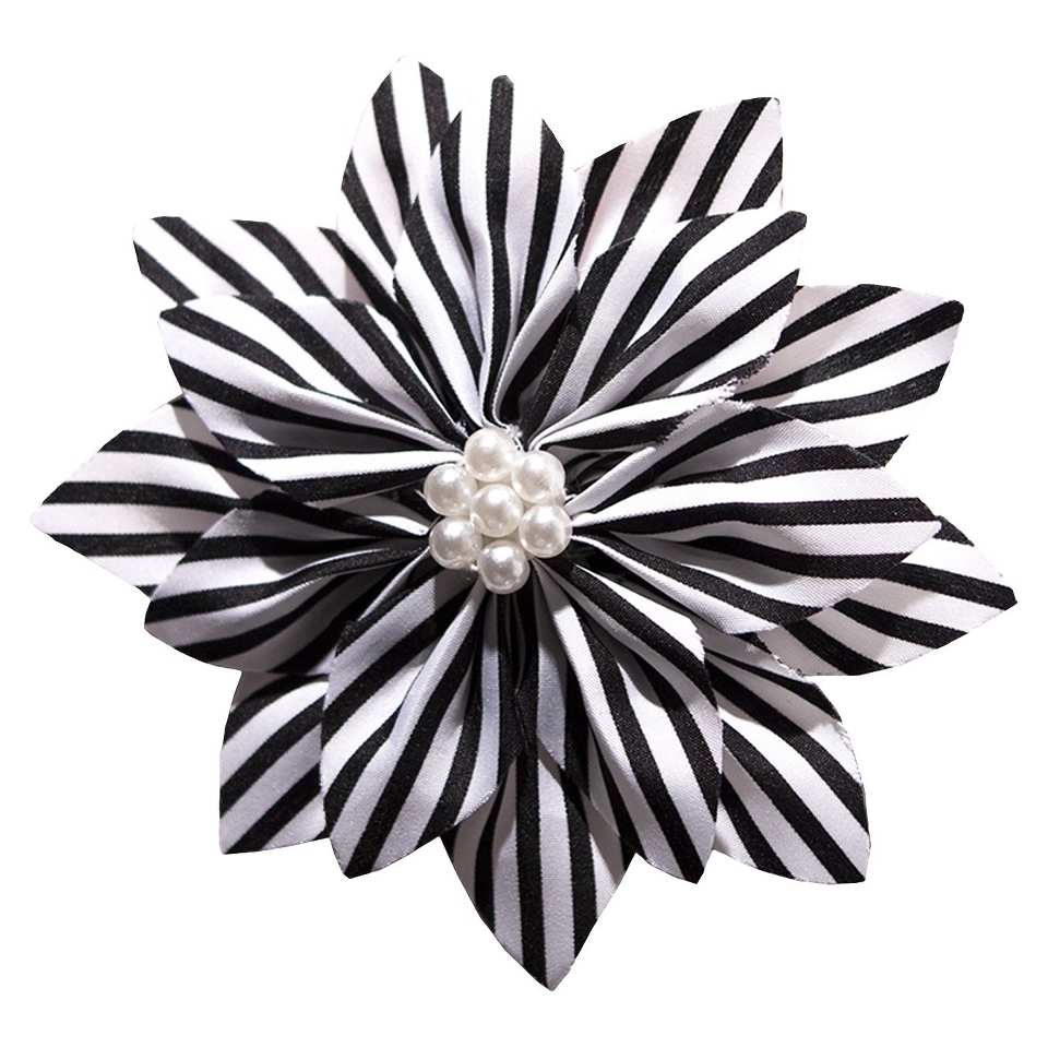 Gimme Couture Audrey Hair Clip   Black/White