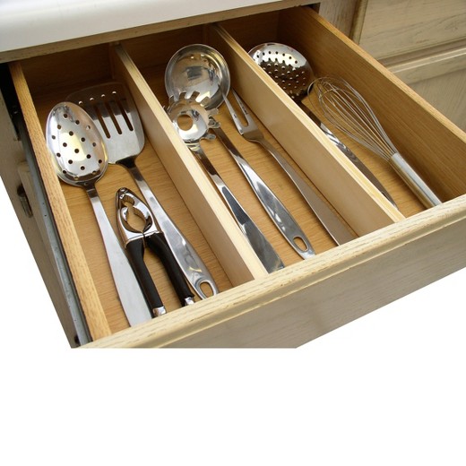 Natural Kitchen Drawer Dividers Target