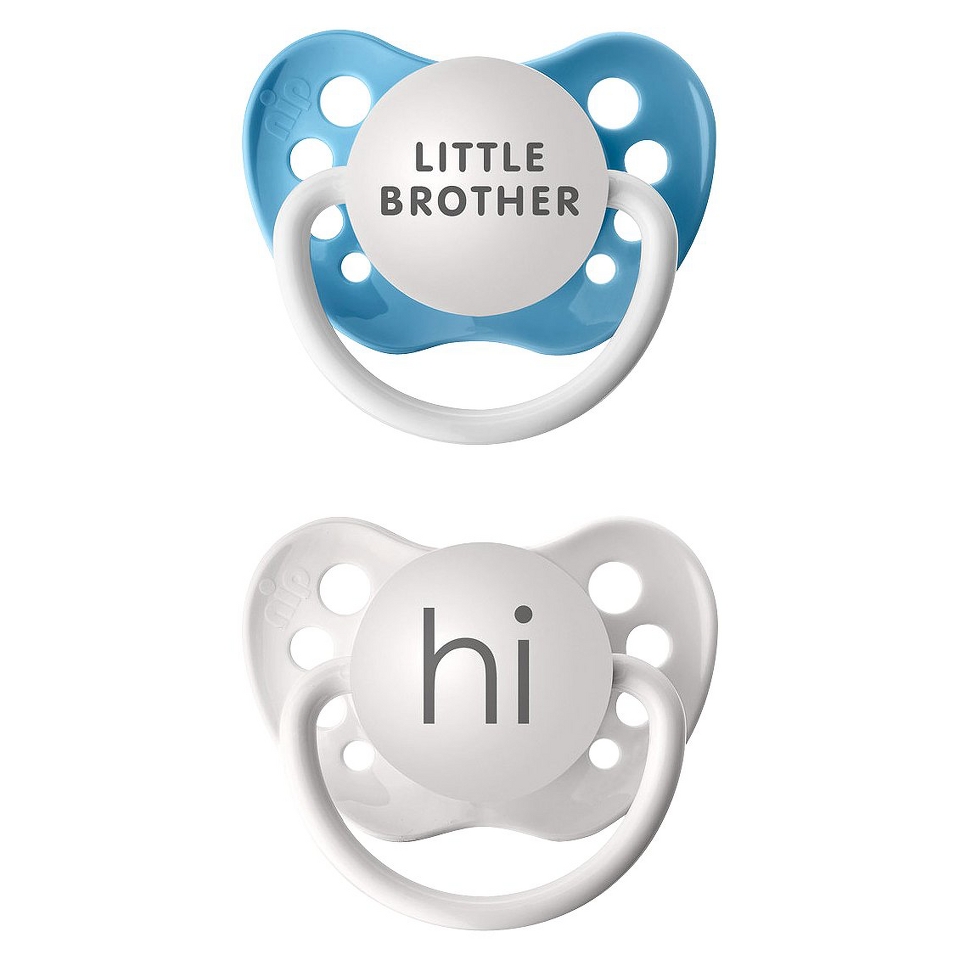 Ulubulu Blue Paci Lil Bro/Hi(2pk)