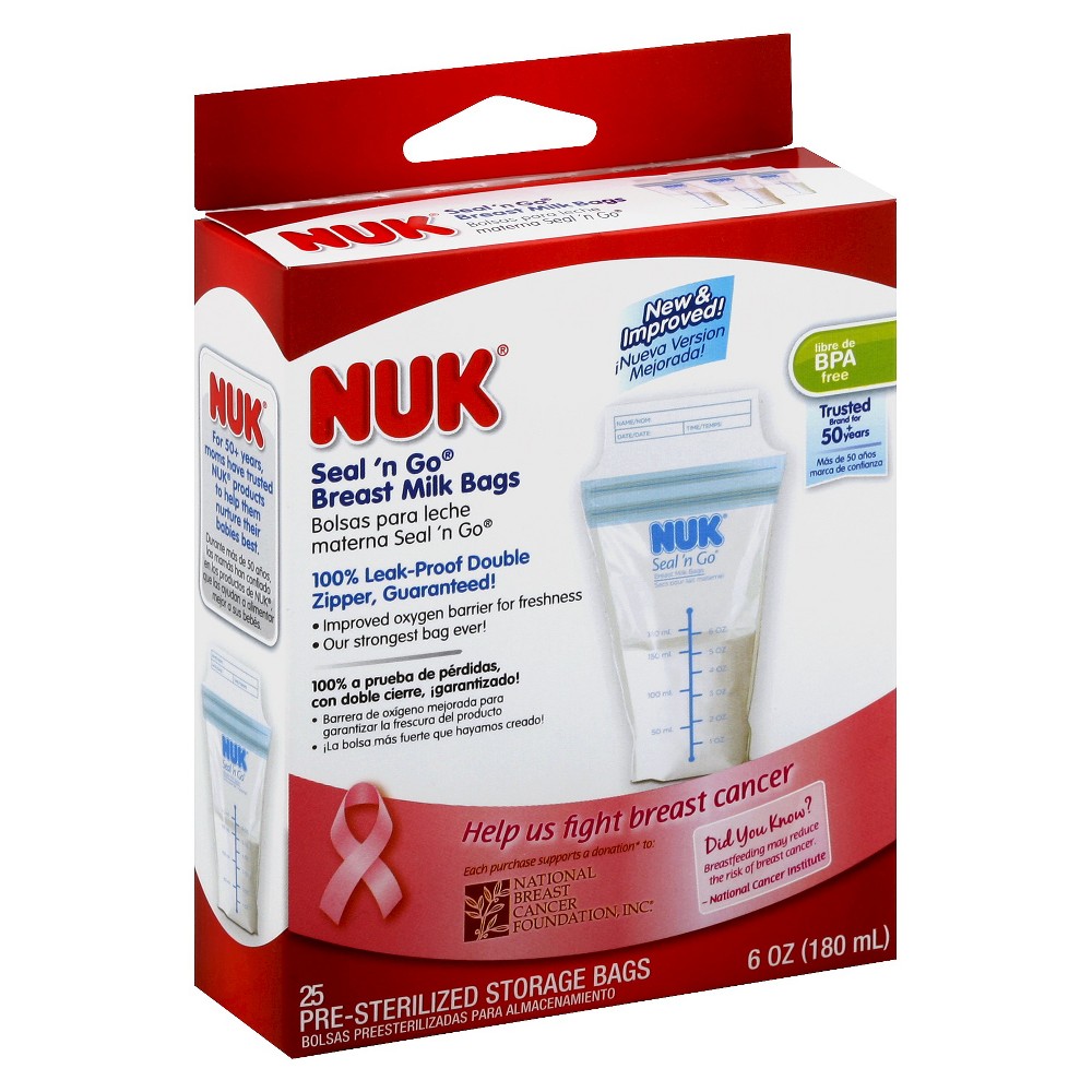 UPC 885131628978 product image for NUK 50ct Seal'n Go Milk Bags | upcitemdb.com