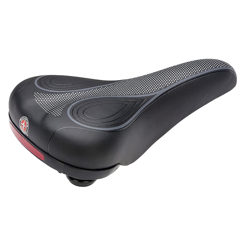 Schwinn Narrow and Soft City Bike Seat  Black and Gray