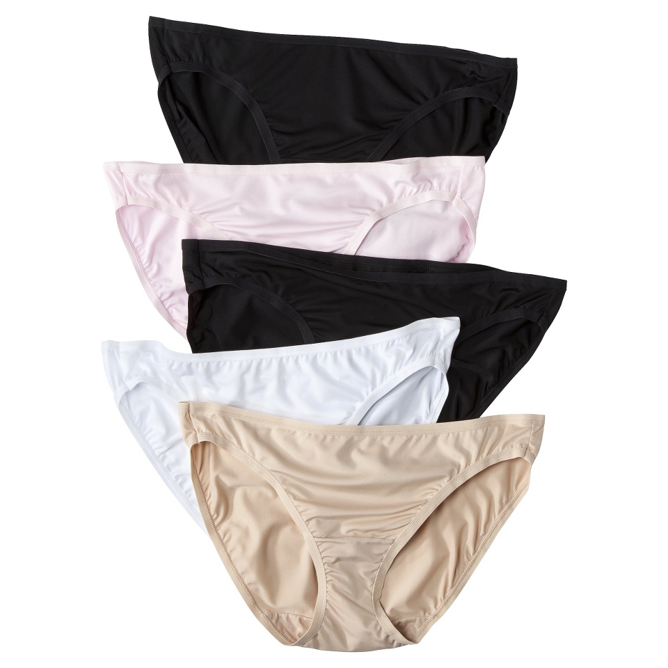 Fruit of the Loom 5 pk. Womens Microfiber Bikini, 6   Assorted Colors