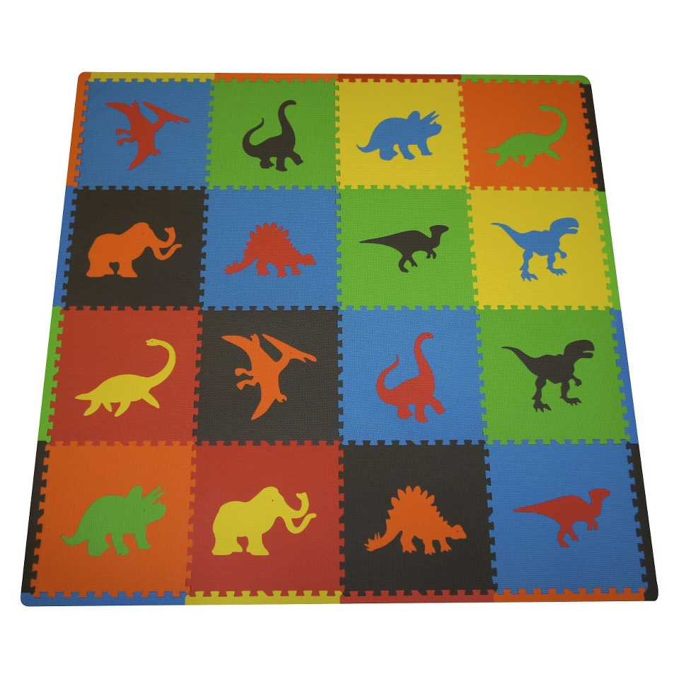 Tadpole Mat 16 Piece   Dinosaurs