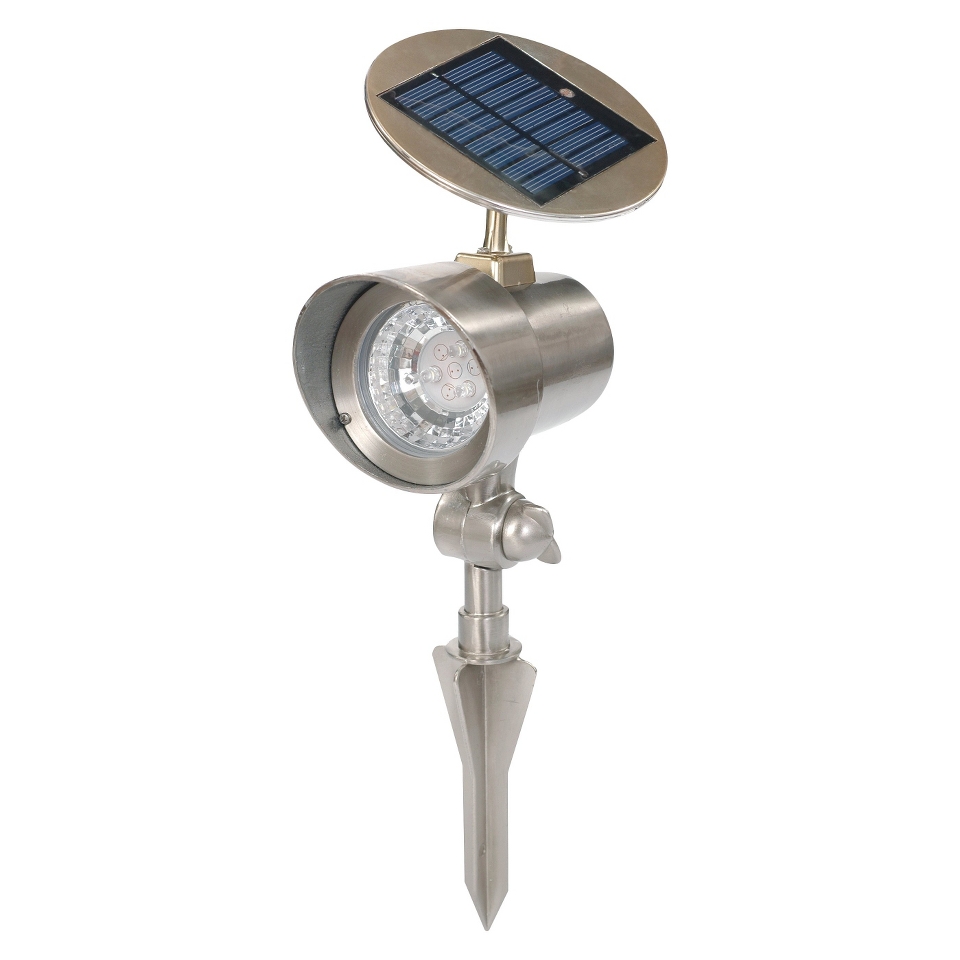 Nature Power Solar Flood Light   Silver