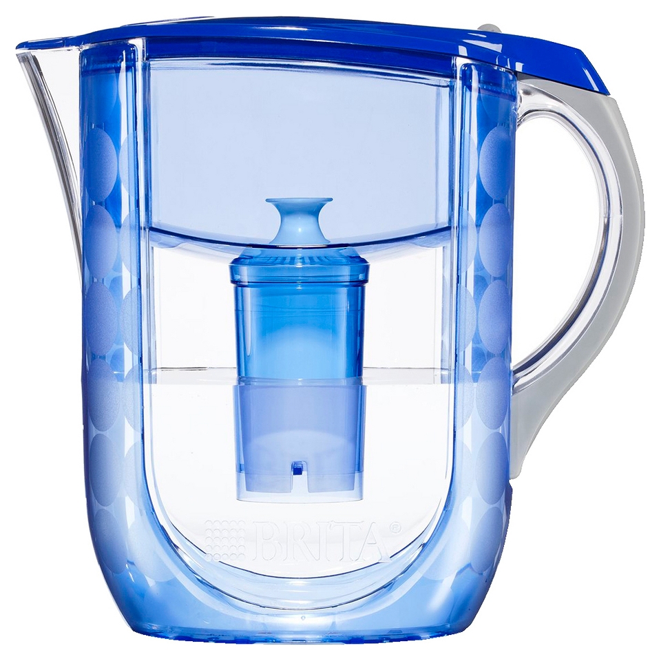 Brita Blue Bubbles Grand Pitcher   10 Cup