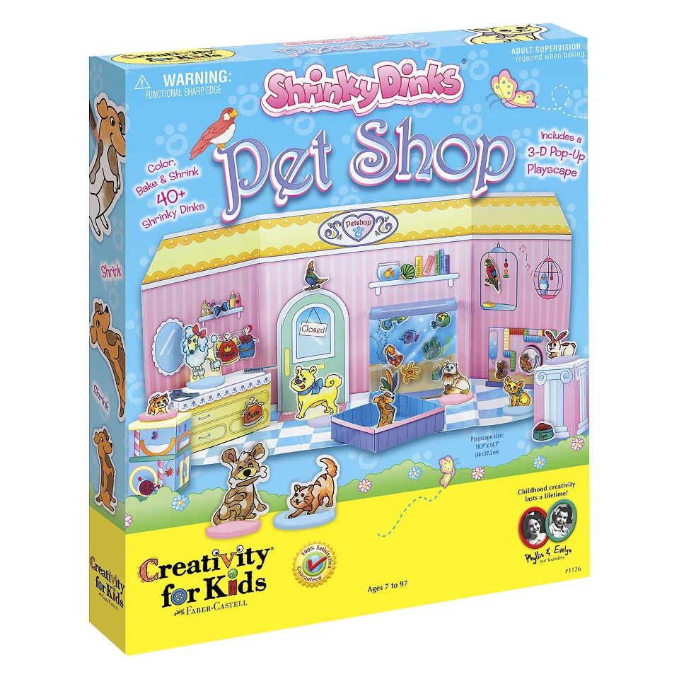 Creativity For Kids Shrinky Dinks Pet Shop