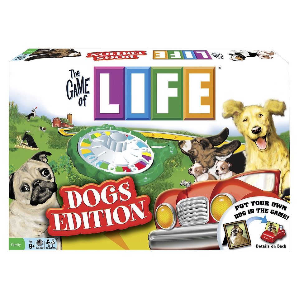 Winning Moves The Game of Life Dogs Edition