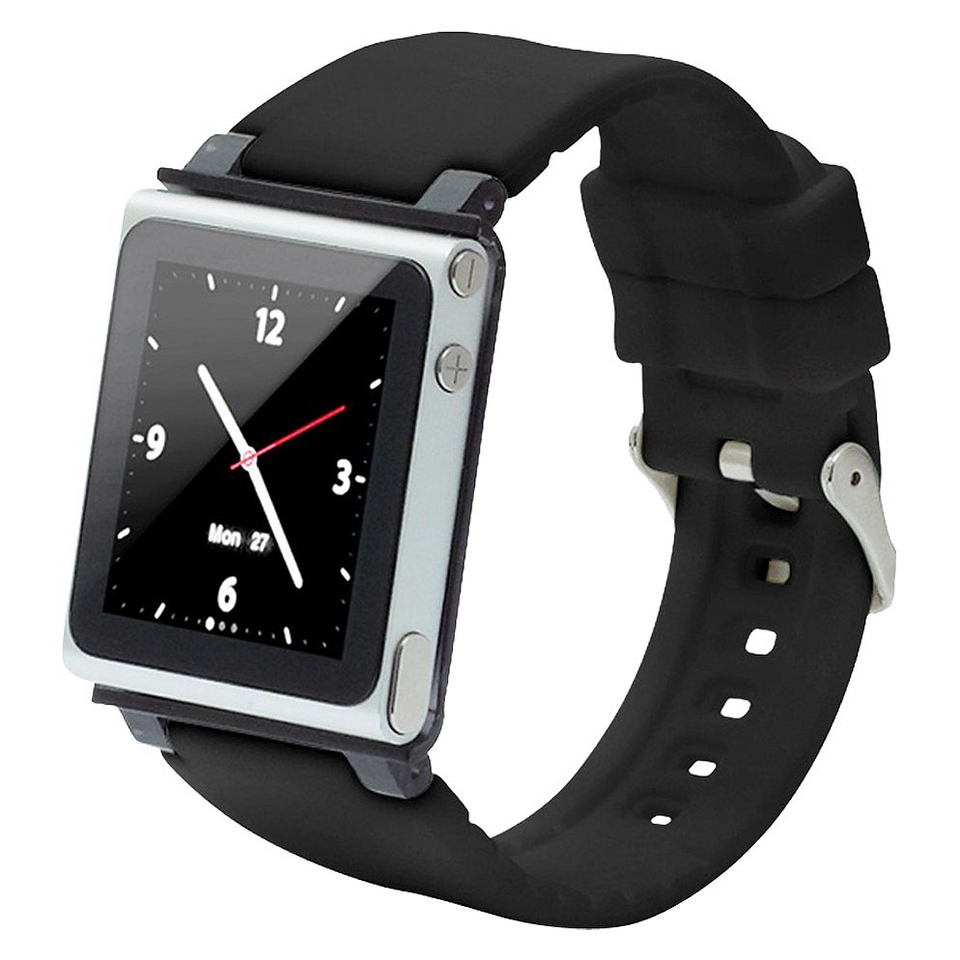 iWatchz Band for Apple iPod nano   Black (8074792)