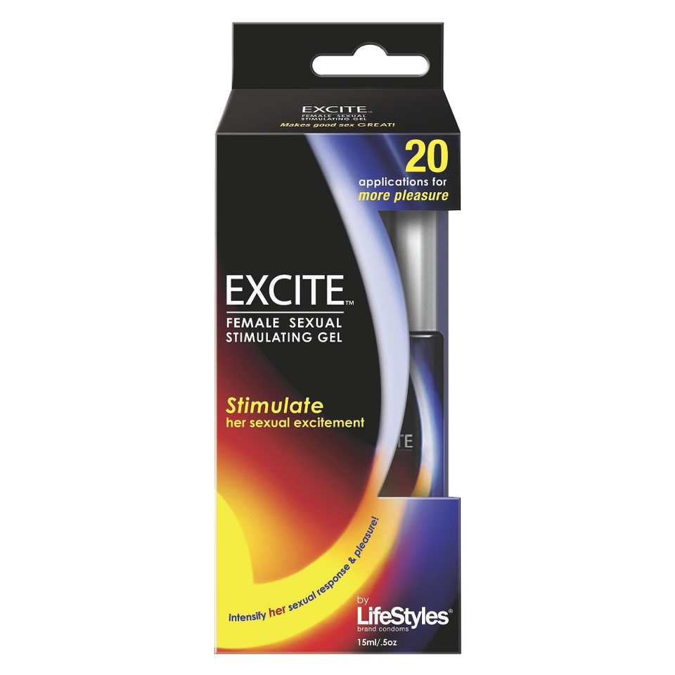 Lifestyles Excite Female Stimulating Gel   0.5 oz