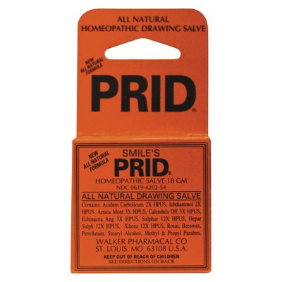 Homeopathic drawing salve - prid 