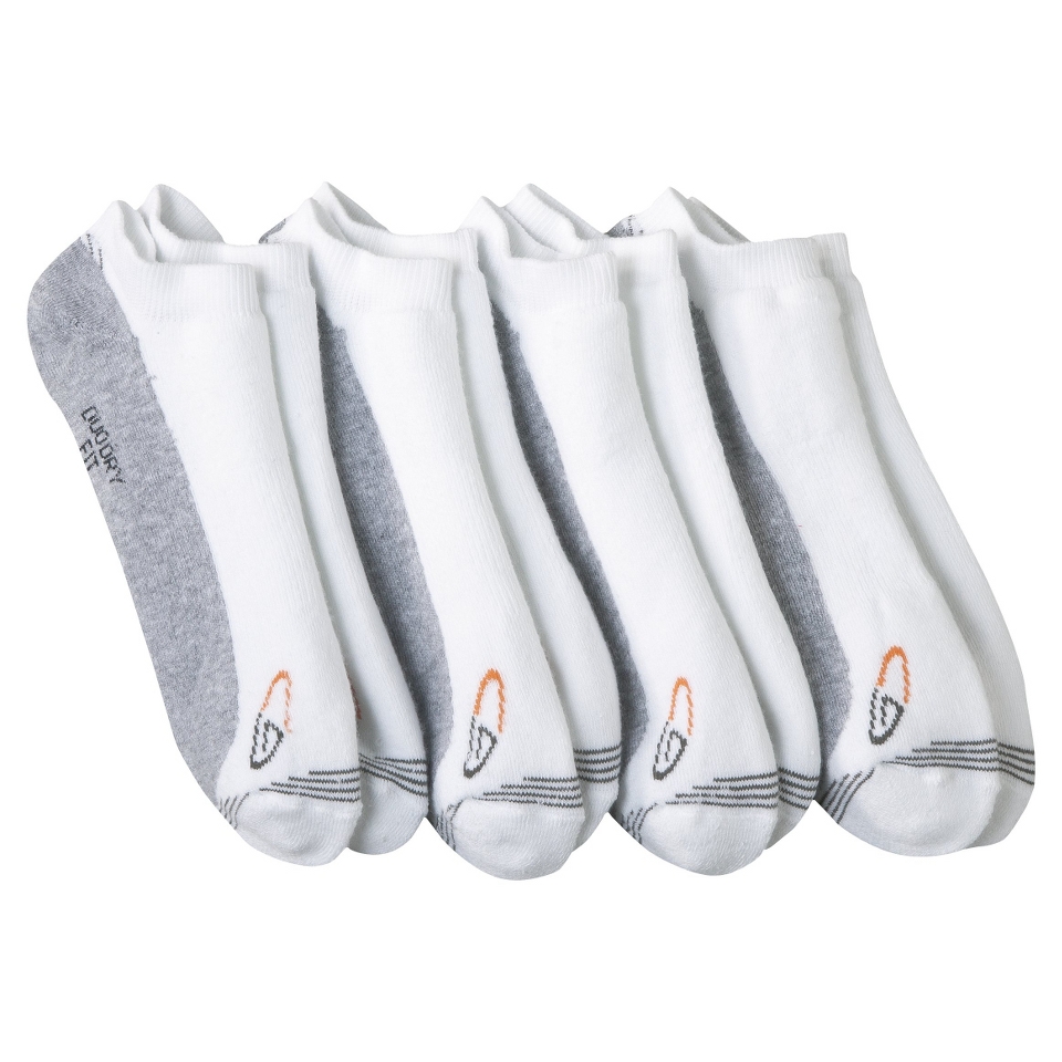 C9 by Champion Mens 4PK No Show Training Socks   White