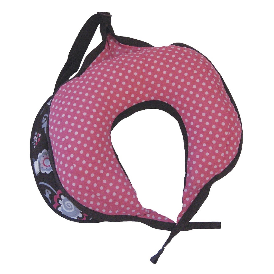 Travel Pillow for Nursing   Pink Olivia by Boppy