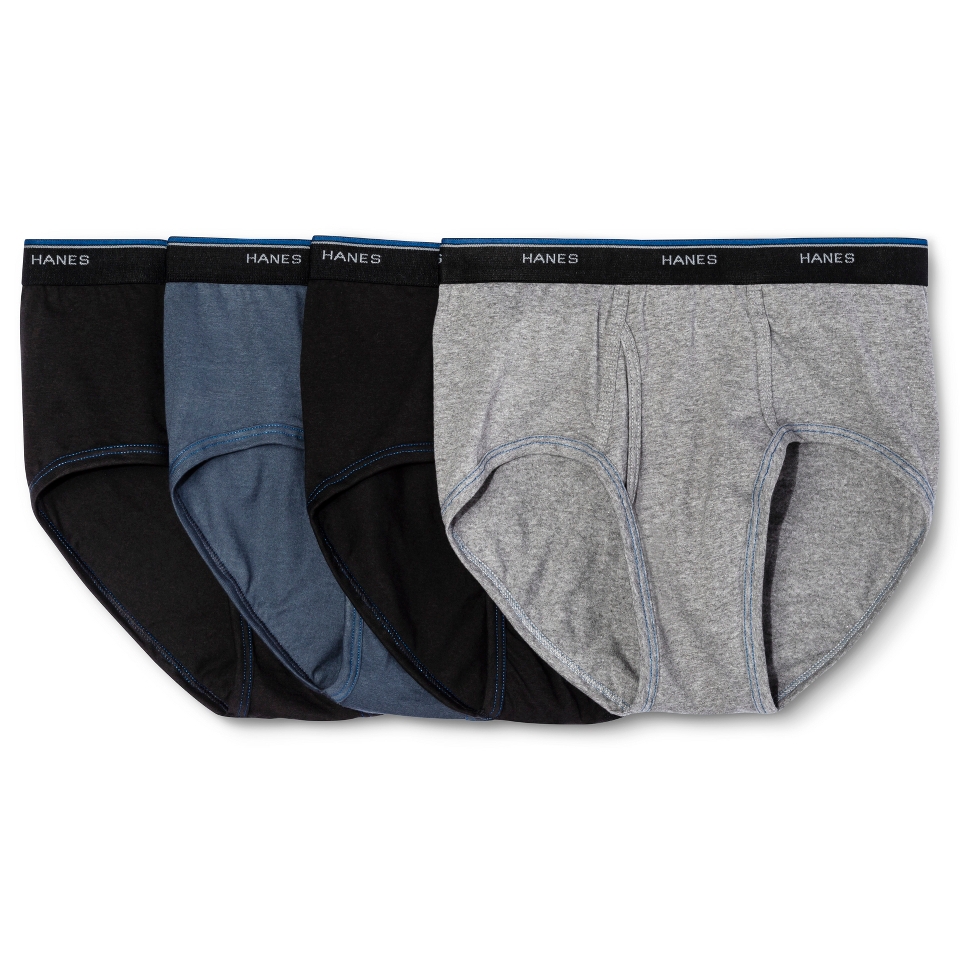 Hanes Mens 4pk ComfortBlend Briefs   Assorted Colors M