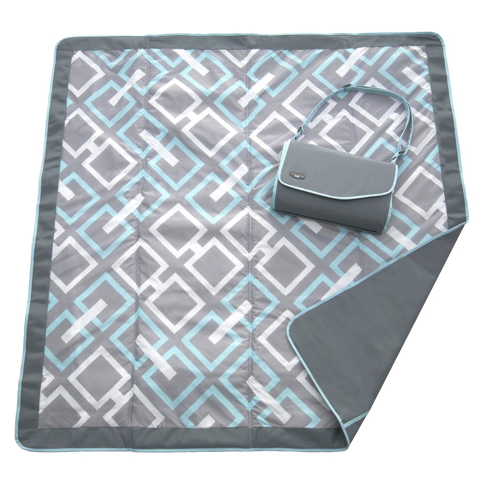 JJ Cole Outdoor Blanket   Gray Links