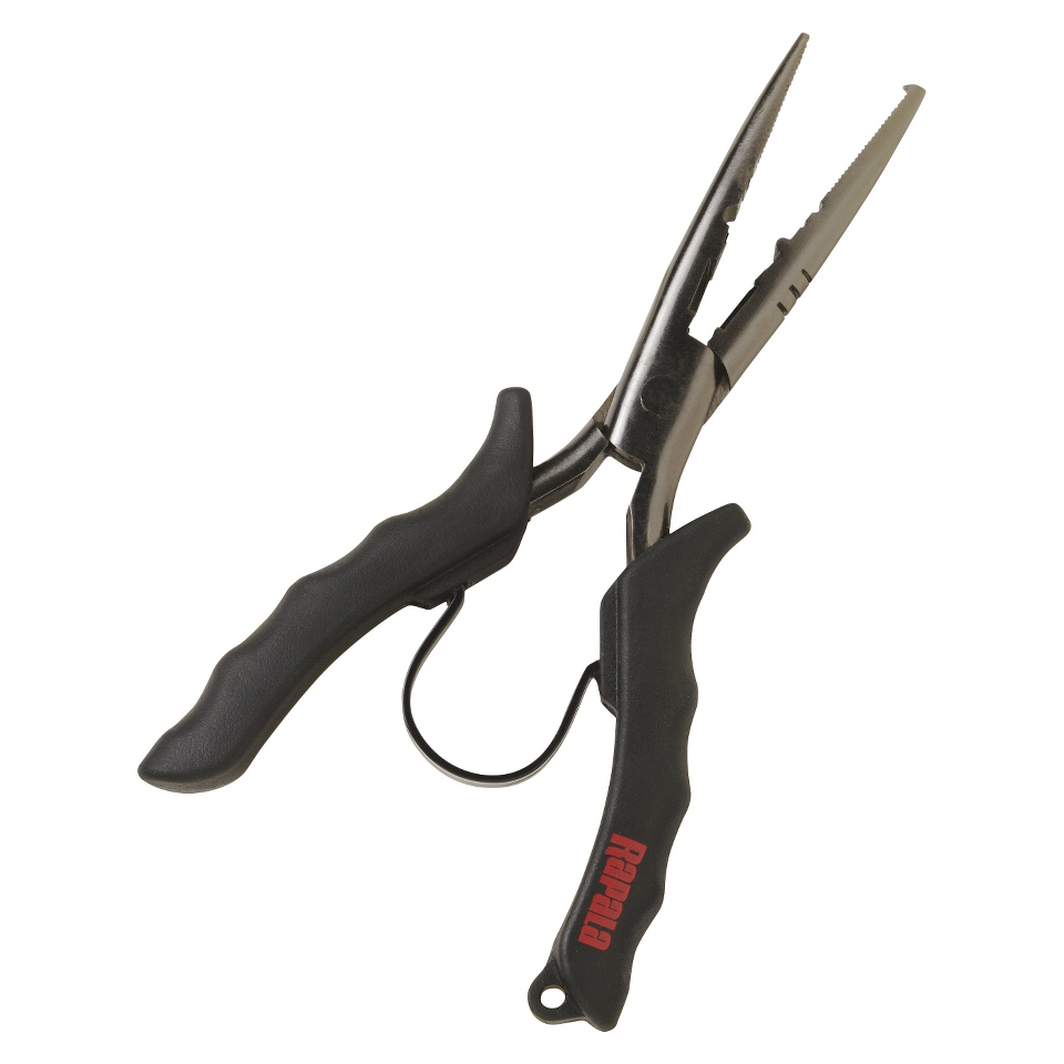 Rapala Stainless Steel Pliers   Black (6 1/2)