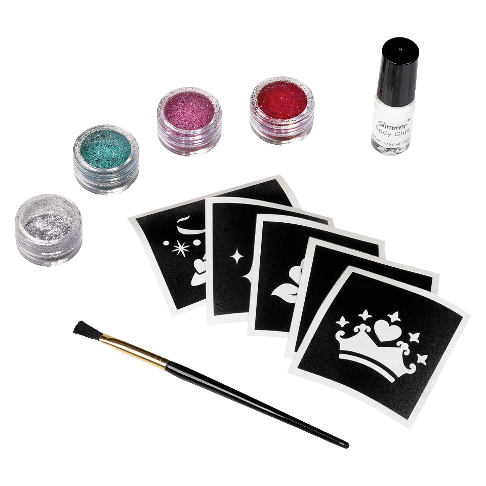 Child Disney Princess Glitter Tattoo Kit   One Size Fits Most