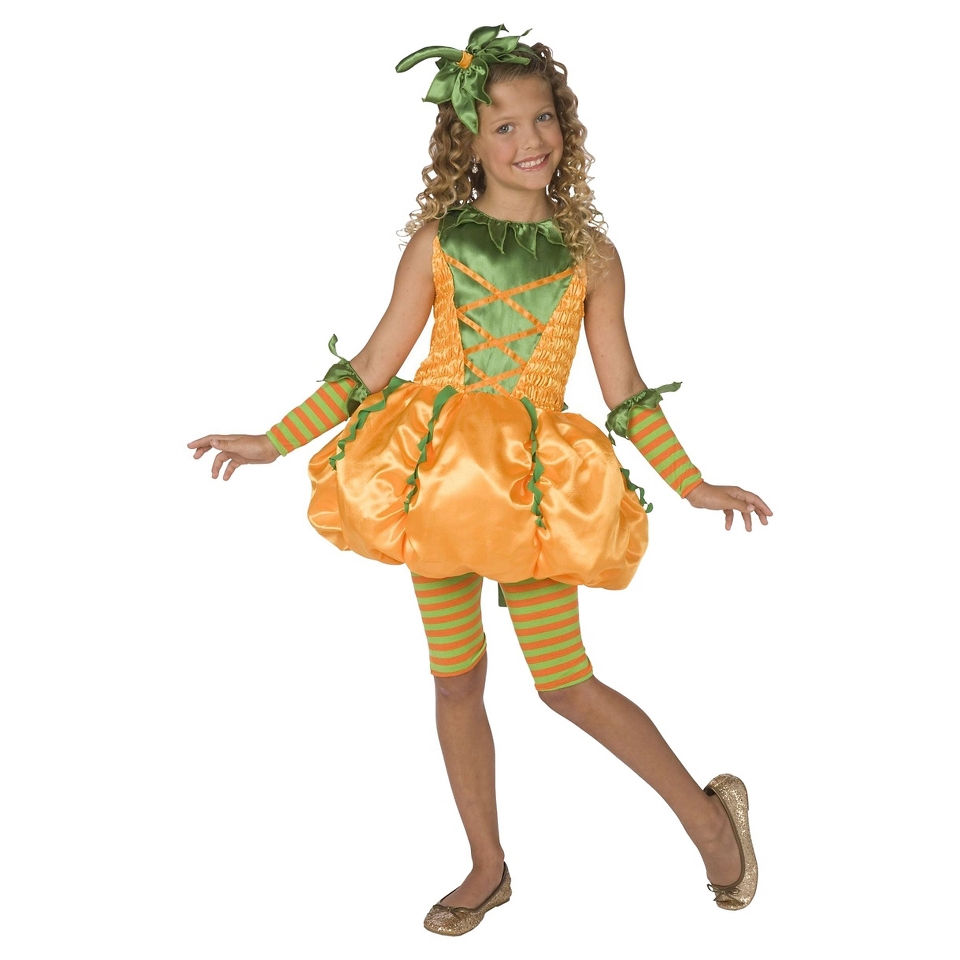 Girls Precious Pumpkin Costume