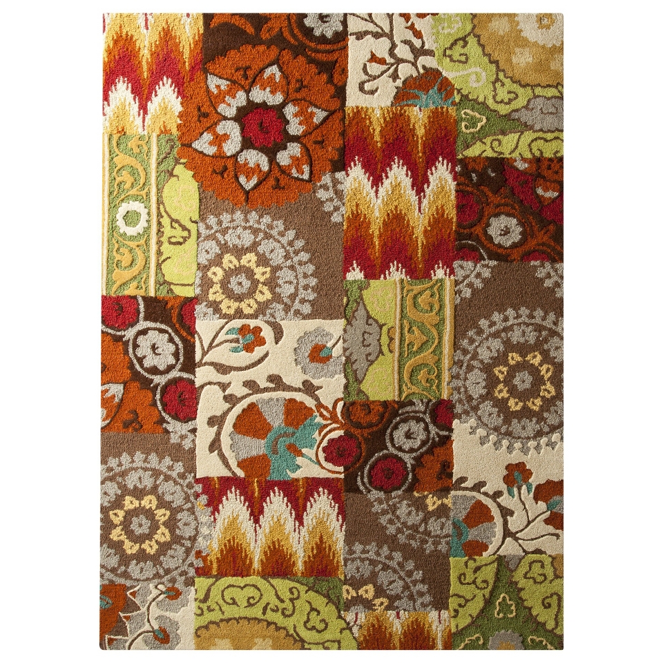 Threshold Suzani Patch Area Rug   7x10