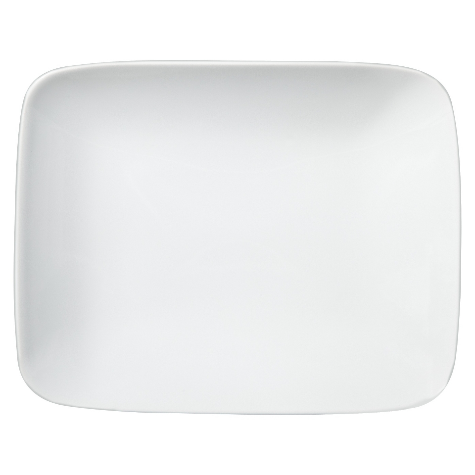 Threshold Rectangle Salad Plate Set of 4   White