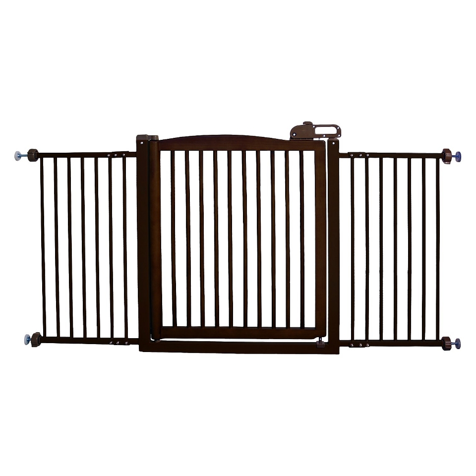 Richell One Touch Pet Gate 150   Mahogany (60)