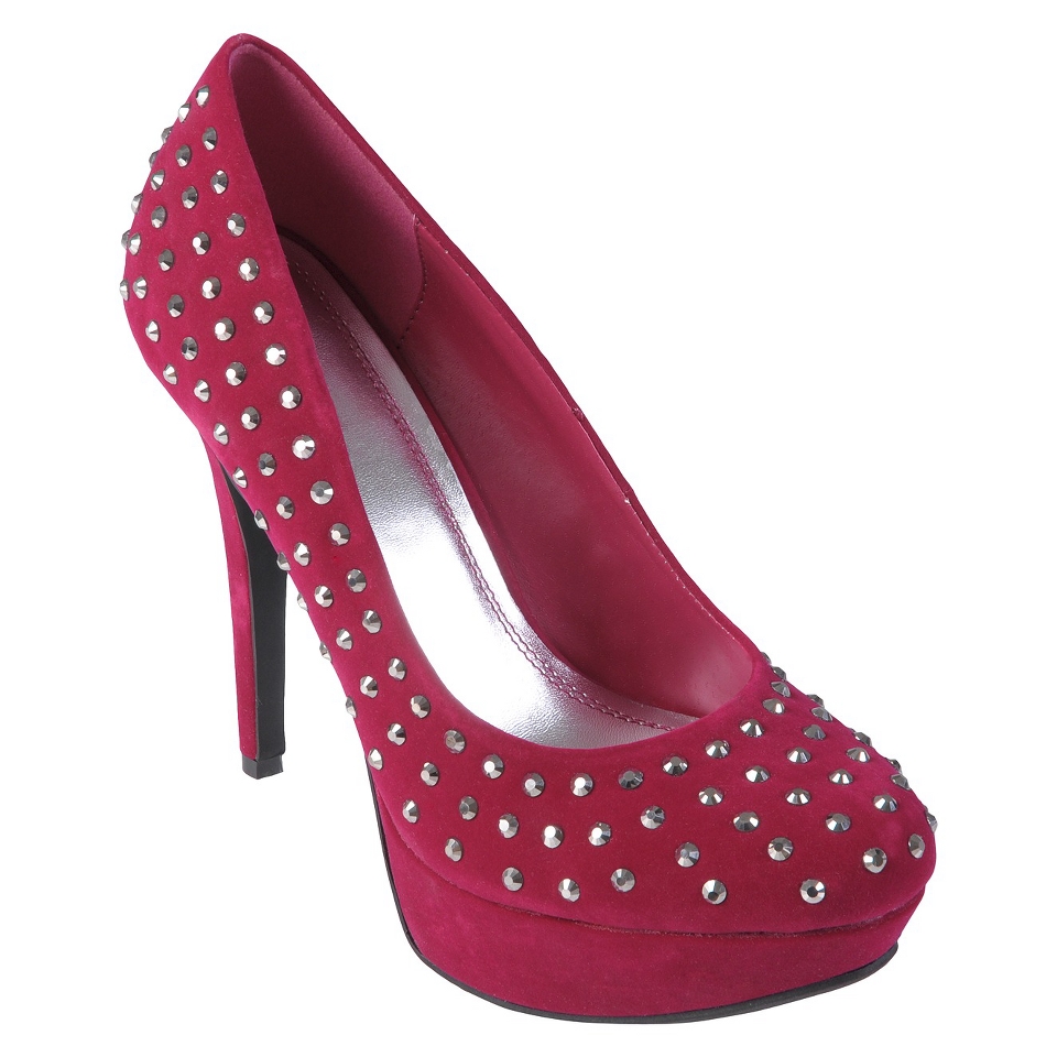 Womens Journee Collection Embellished Platform Pumps Fuchsia  7