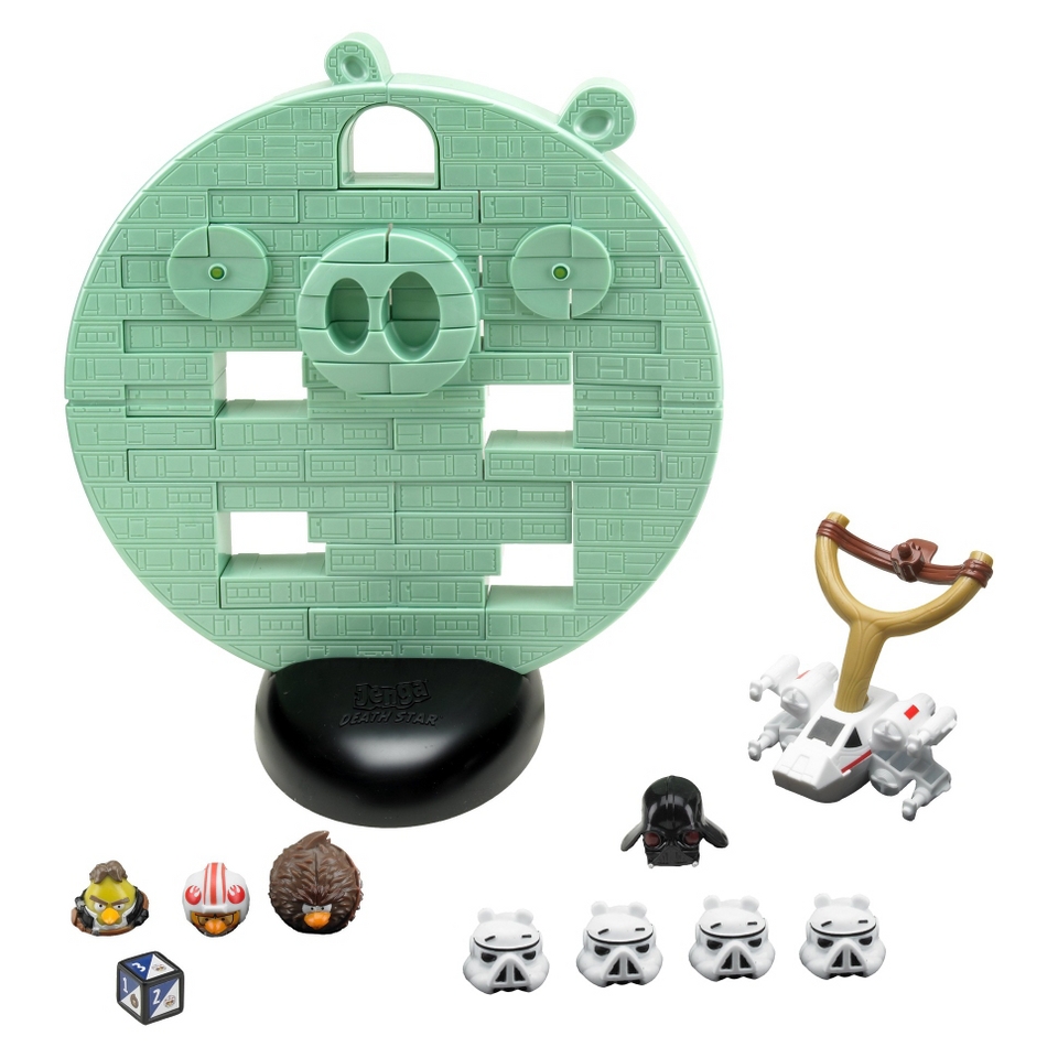 Angry Birds Star Wars Jenga Death Star Game