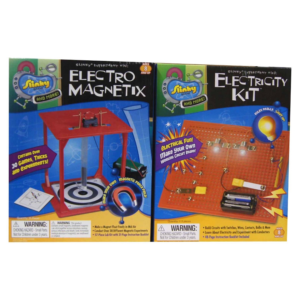 Alex Brands Scientific Explorer 03004 Electro Magnetix/Electricity Kit Combo