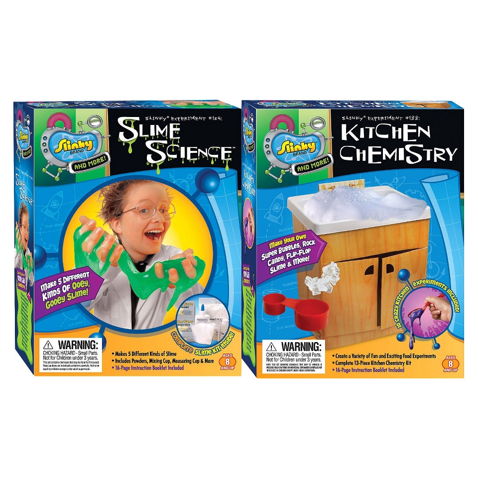 Alex Brands Scientific Explorer 03002 Slime Science/Kitchen Chemistry Combo Pack