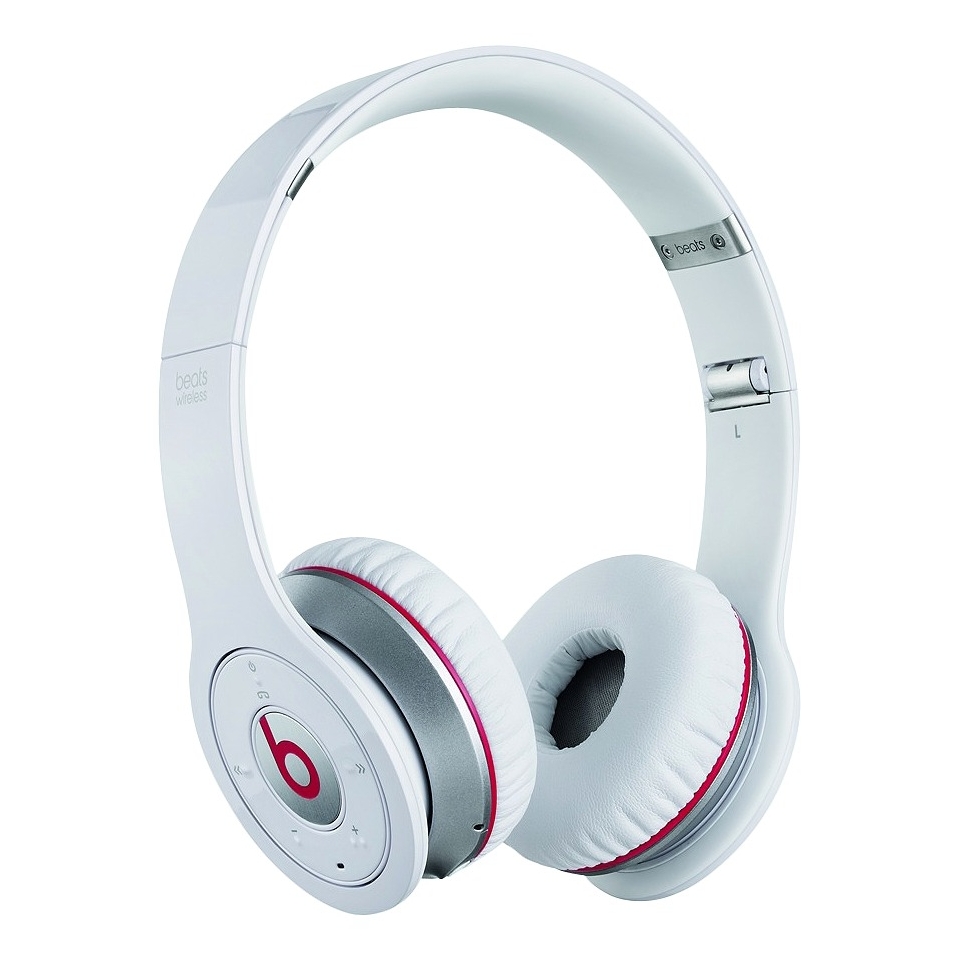 Beats by Dre Wireless Over Ear Headphones   White (900 00010 01)