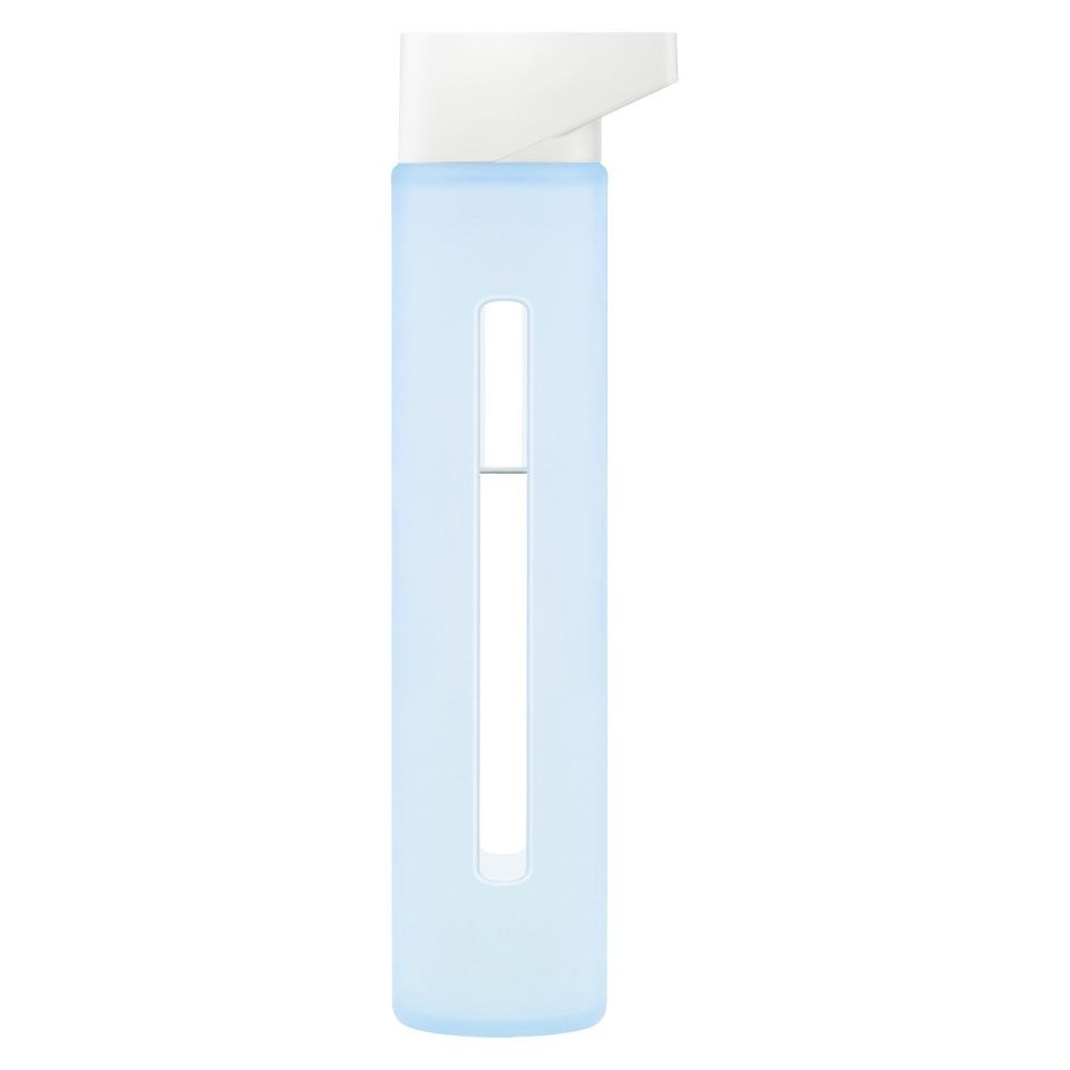 Takeya 18 oz Glass Bottle   Ice Blue