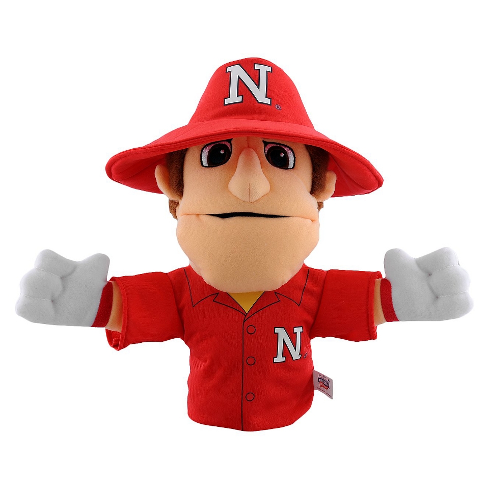 Bleacher Creatures University of Nebraska Herbie Husker Mascot Hand Puppet