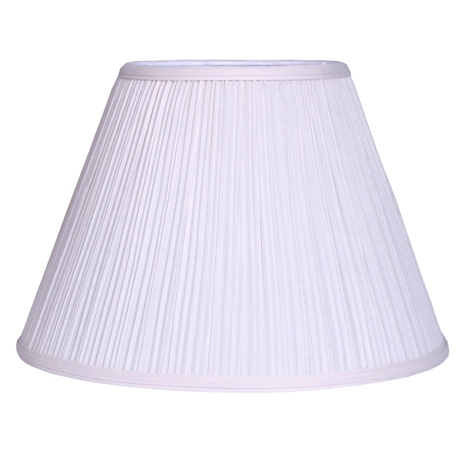 Threshold Mushroom Pleated Lamp Shade   Cream Medium