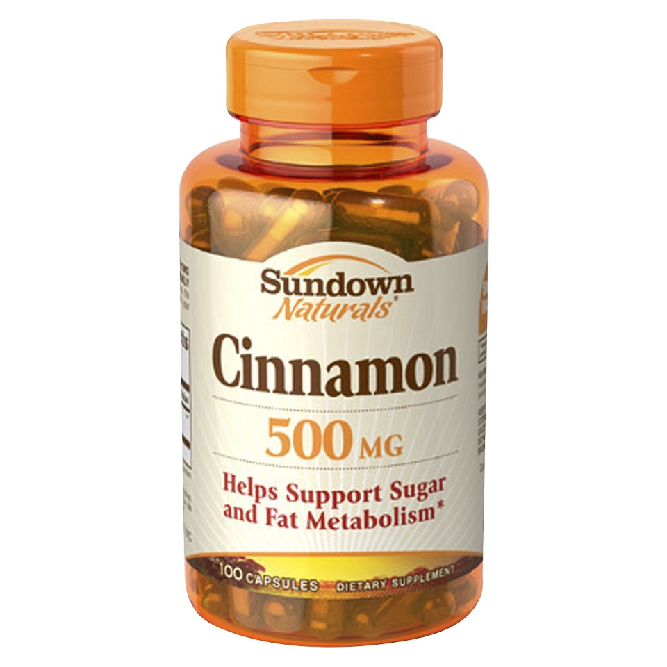 SUNDOWN NATURALS CINNAMON 500 MG CAP 100 CT