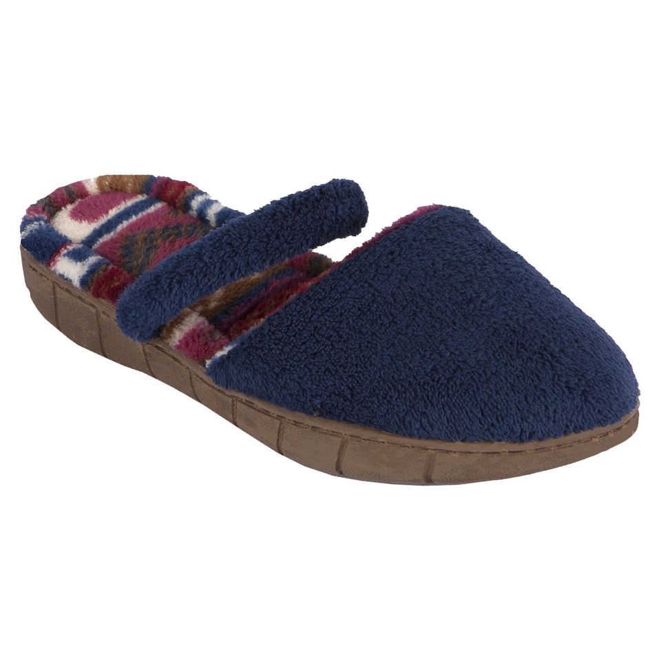 Womens MUK LUKS Petal Spiral Ballet Slipper   Atlantic S