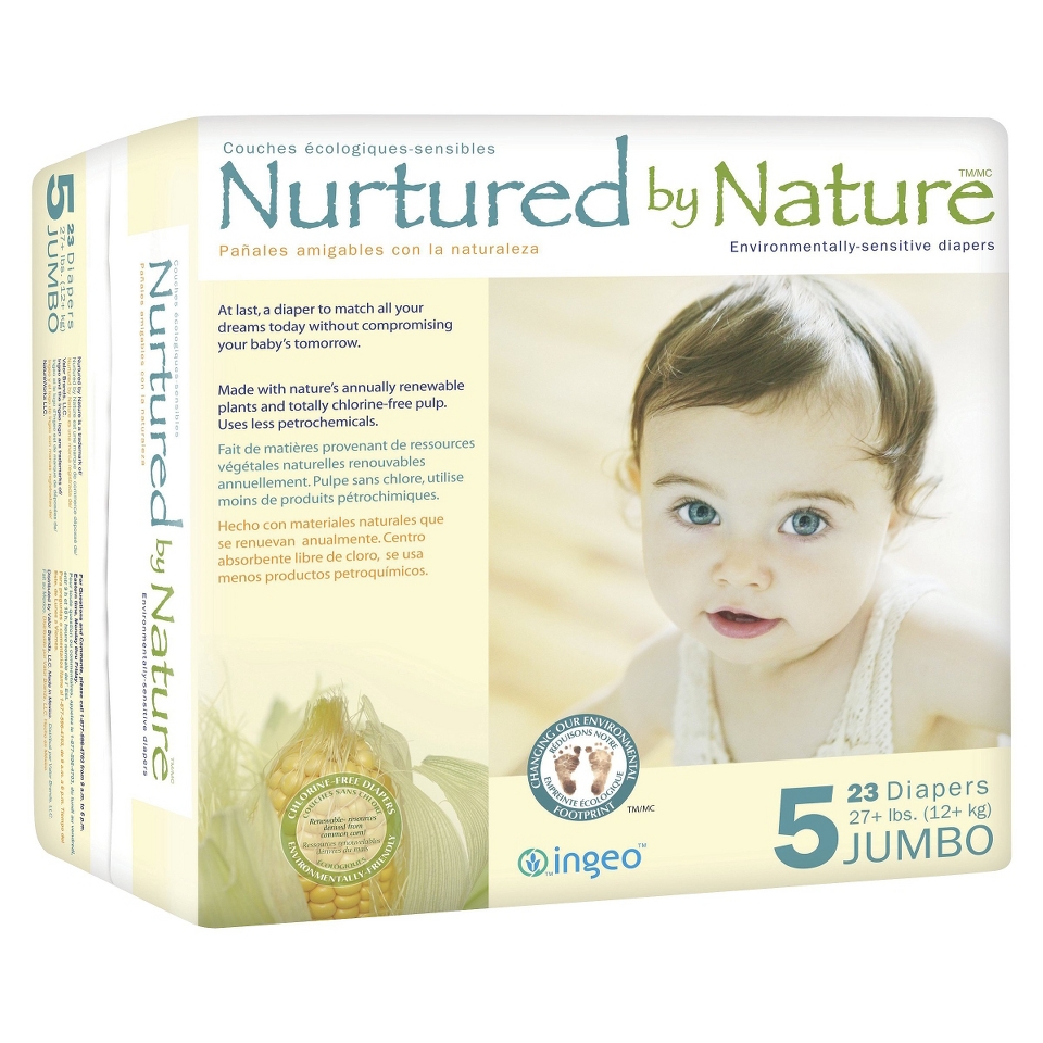 Nurtured by Nature Eco FriendlyPremDiapersSz5 23ct   Size 5 (23 Count)