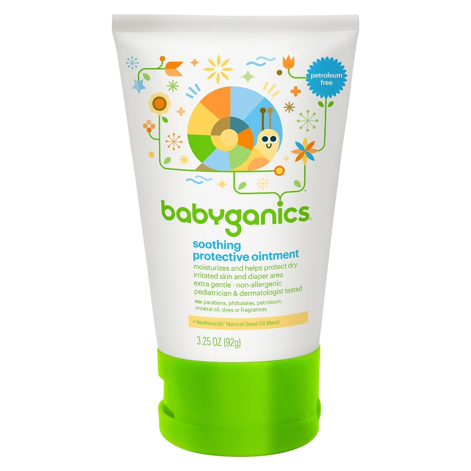 BabyGanics Healin Groovy Non Petroleum Protective Ointment   3.25 oz