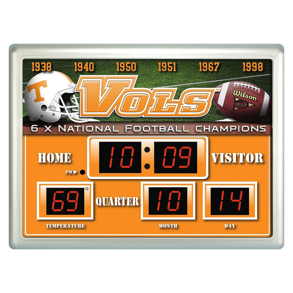 Team Sports America Tennessee Scoreboard Clock