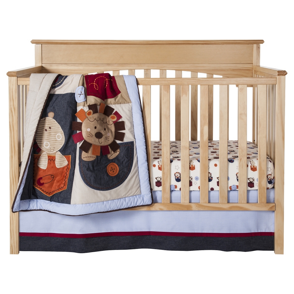 In The Pocket 3pc Crib Bedding Set