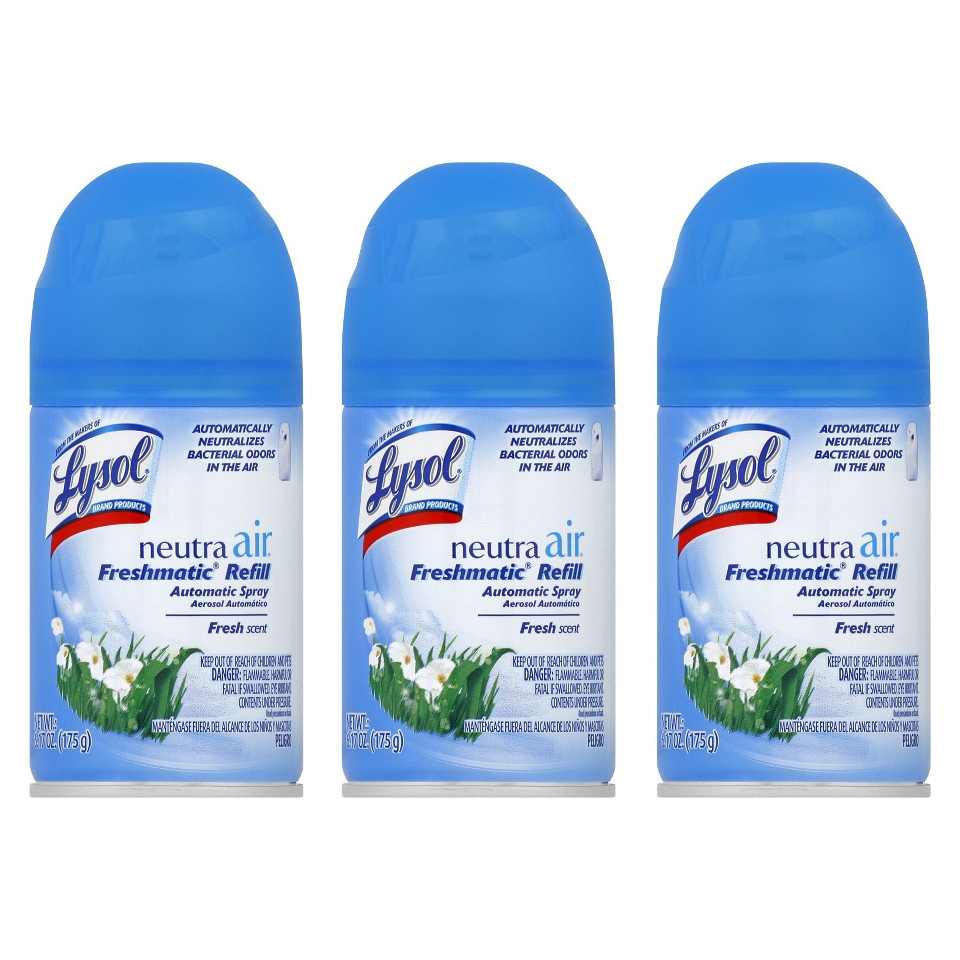 LYSOL Neutra Air Freshmatic Refill, 6.17 Ounces, 3 Pack