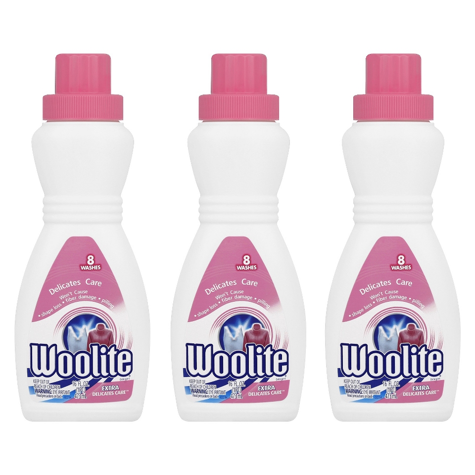 Woolite For All Delicates, 16 Ounces, 3 Pack