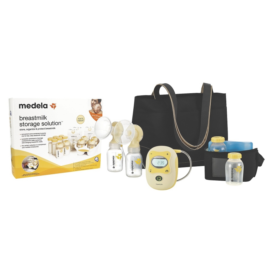 Medela Freestyle Hands Free Double Electric Breast Pump with Storage Starter