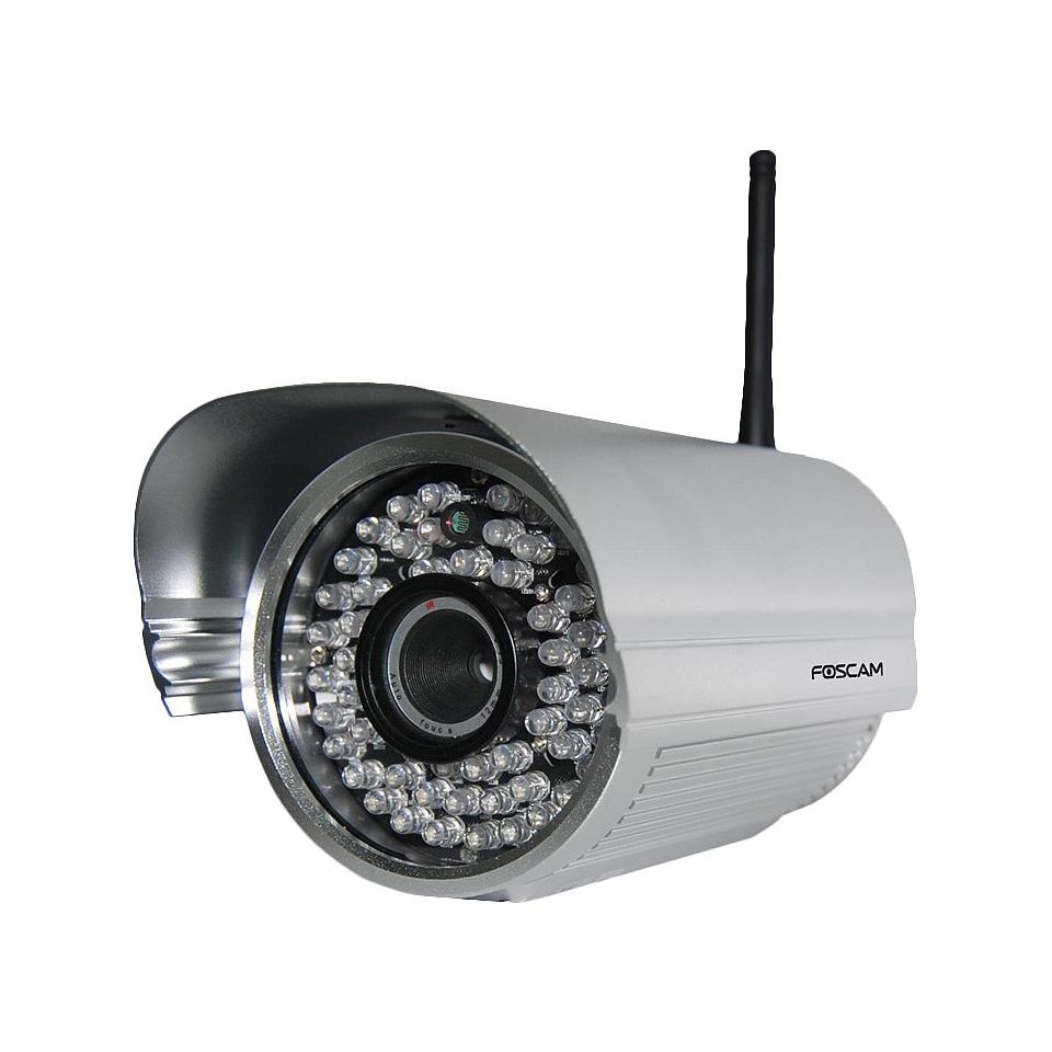 Foscam Outdoor Wireless IP Camera   Silver (FI8905W)