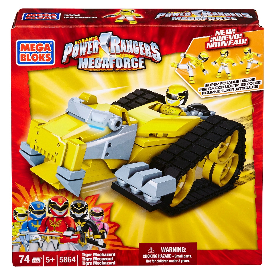 Mega Bloks Power Rangers Tiger Mechazord