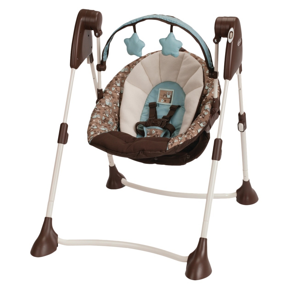 Graco Swing By Me Portable 2 in 1 Swing   Little Hoot