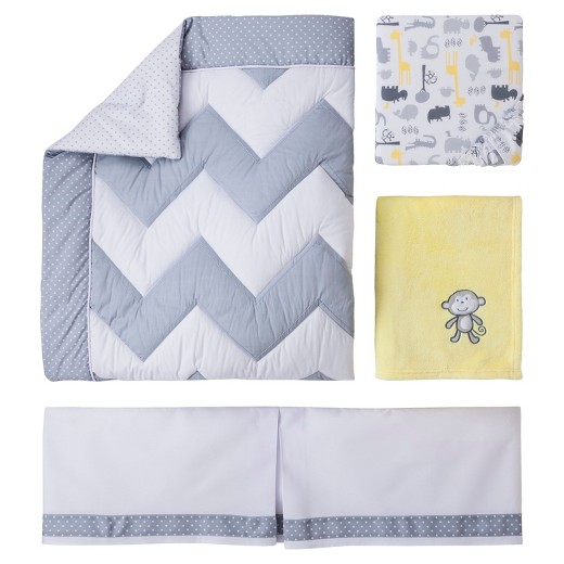 Circo 4pc Crib Bedding Set Zigs 'n Zags Target