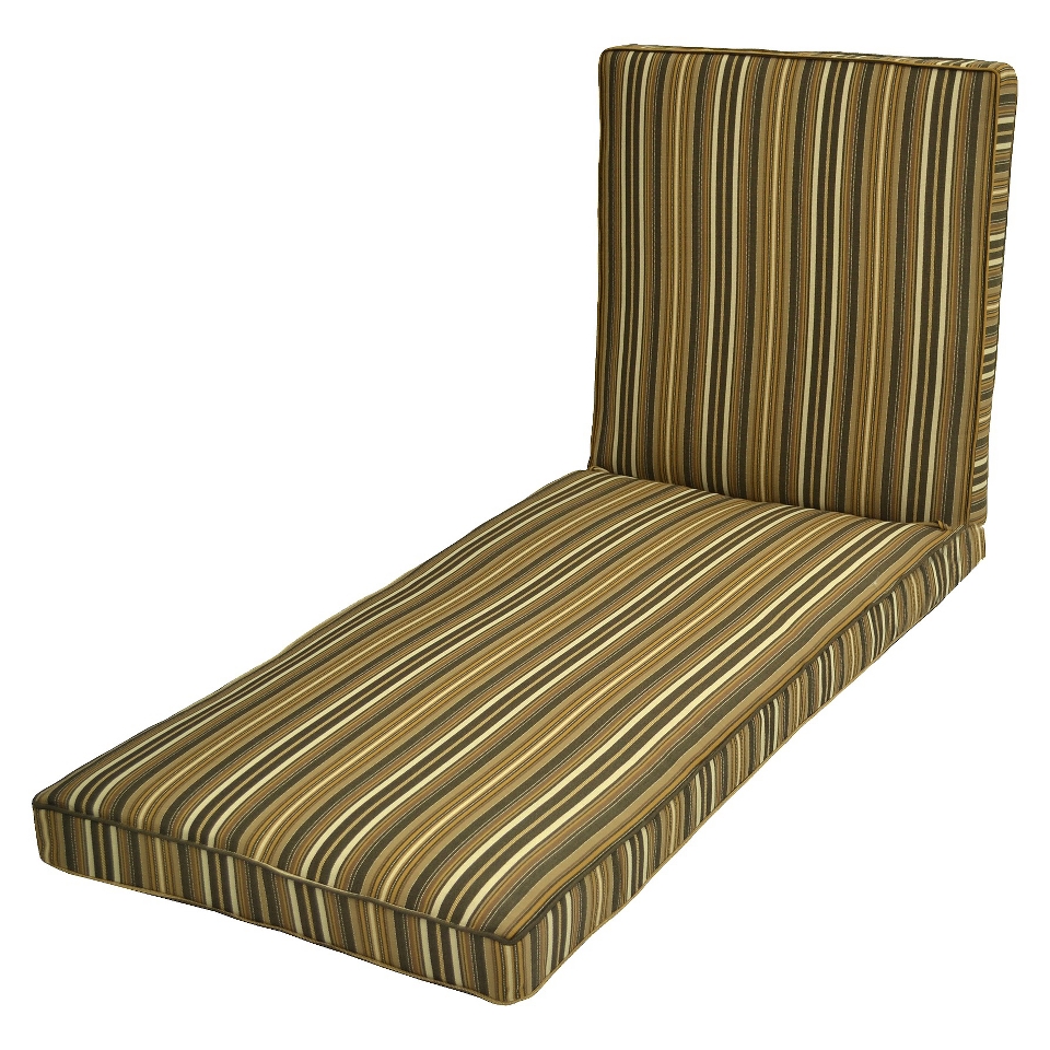 Threshold Rolston Replacement Chaise Cushion   Neutral Stripe