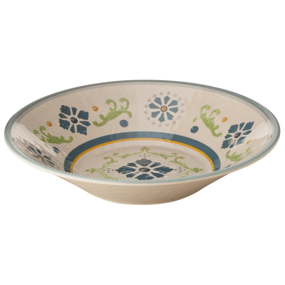 Threshold Roped Vasaio Medallion Serve Bowl