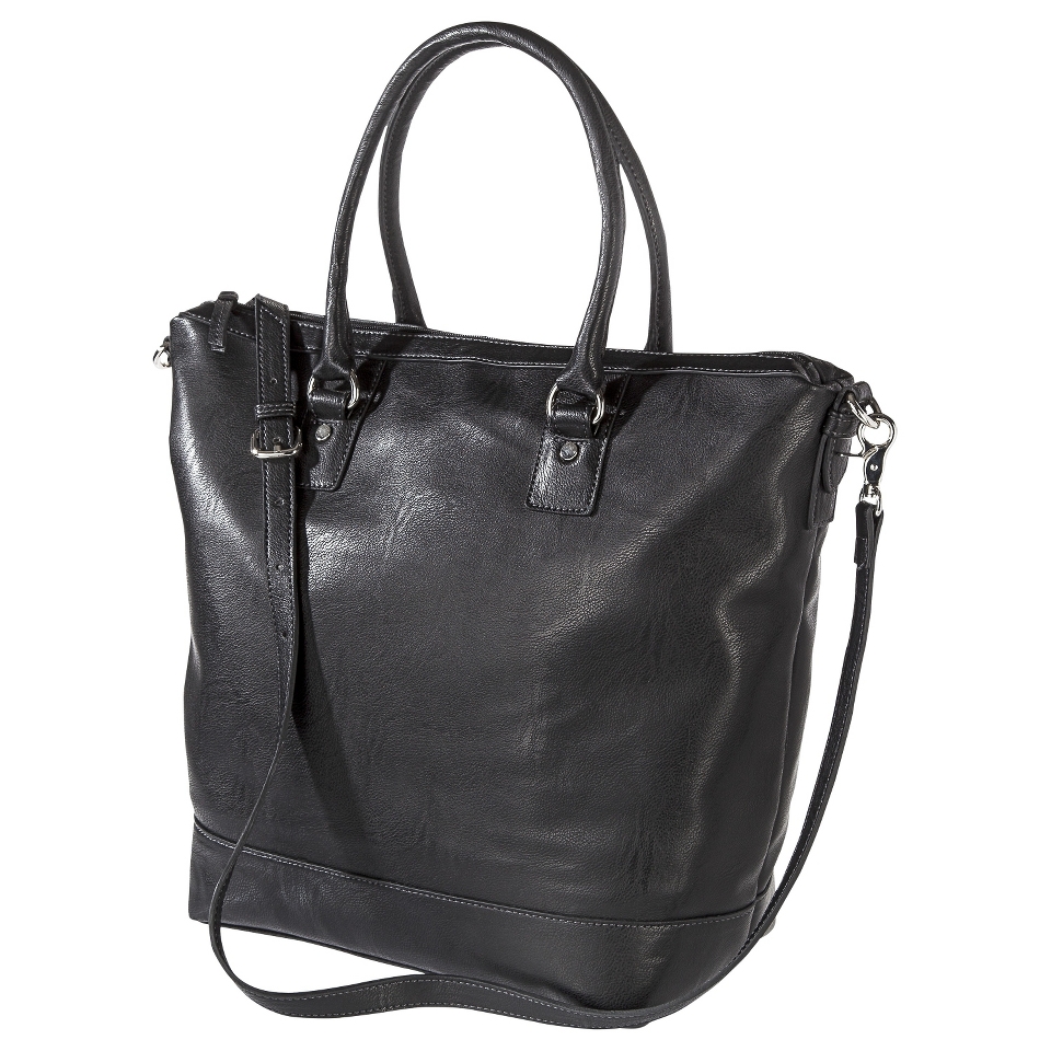 Merona Large Tote Handbag   Black