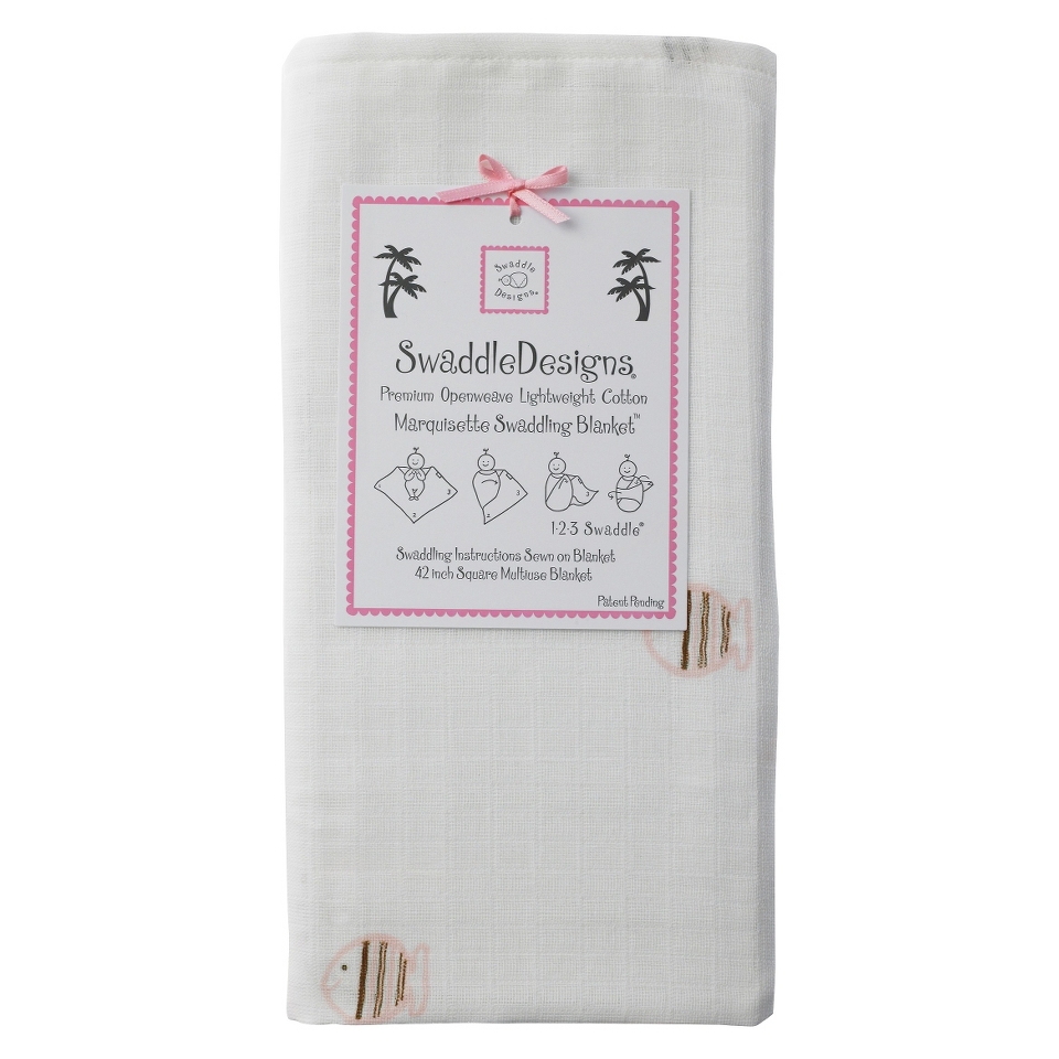 SwaddleDesigns Marquisette Swaddling Blanket